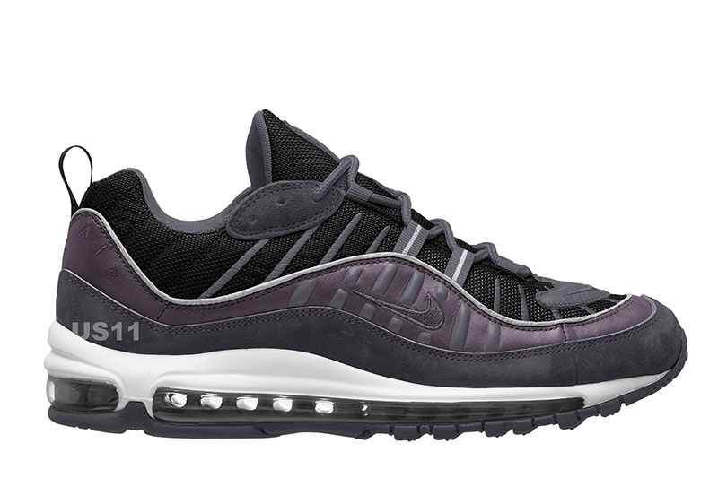 Nike,Air Max 98  新品曝光！三款 Air Max 98 纯色版本即将发售