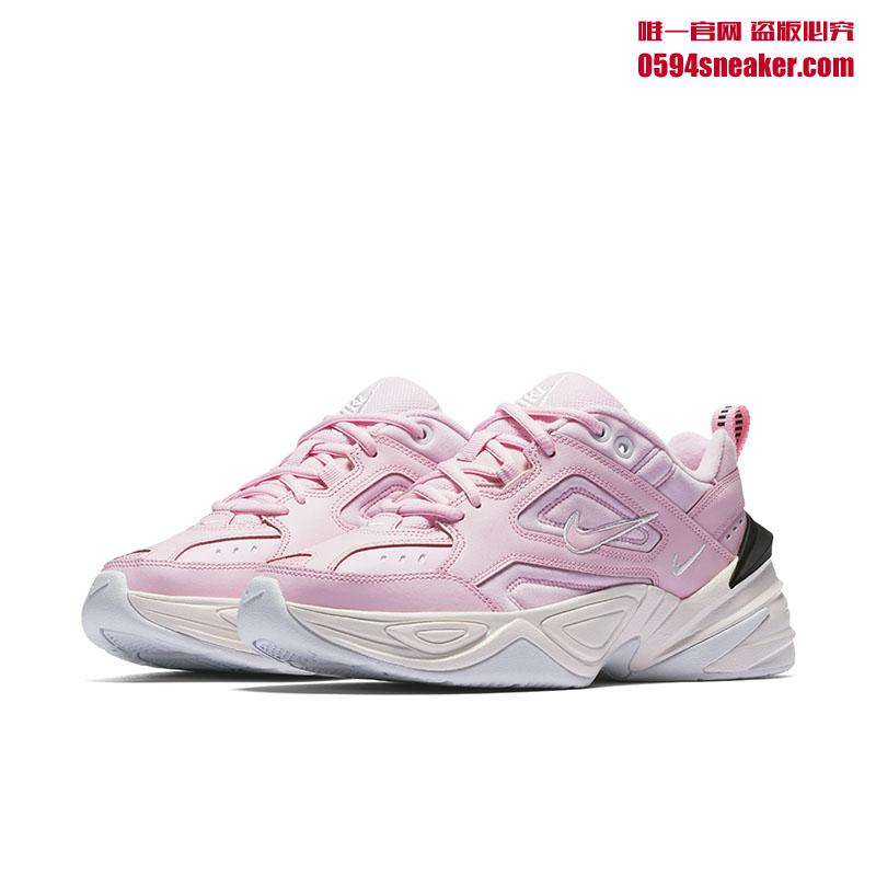 Nike,M2K,Tekno,Pink  话题度极高的 Nike 新款 “老爹鞋”，迎来女神粉配色登场！