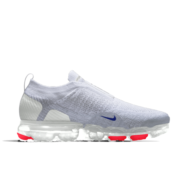 Nike, Air VaporMax,NIKEiD  无鞋带设计！NIKEiD 开启 Air VaporMax Moc 2 定制选项！