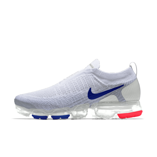 Nike, Air VaporMax,NIKEiD  无鞋带设计！NIKEiD 开启 Air VaporMax Moc 2 定制选项！