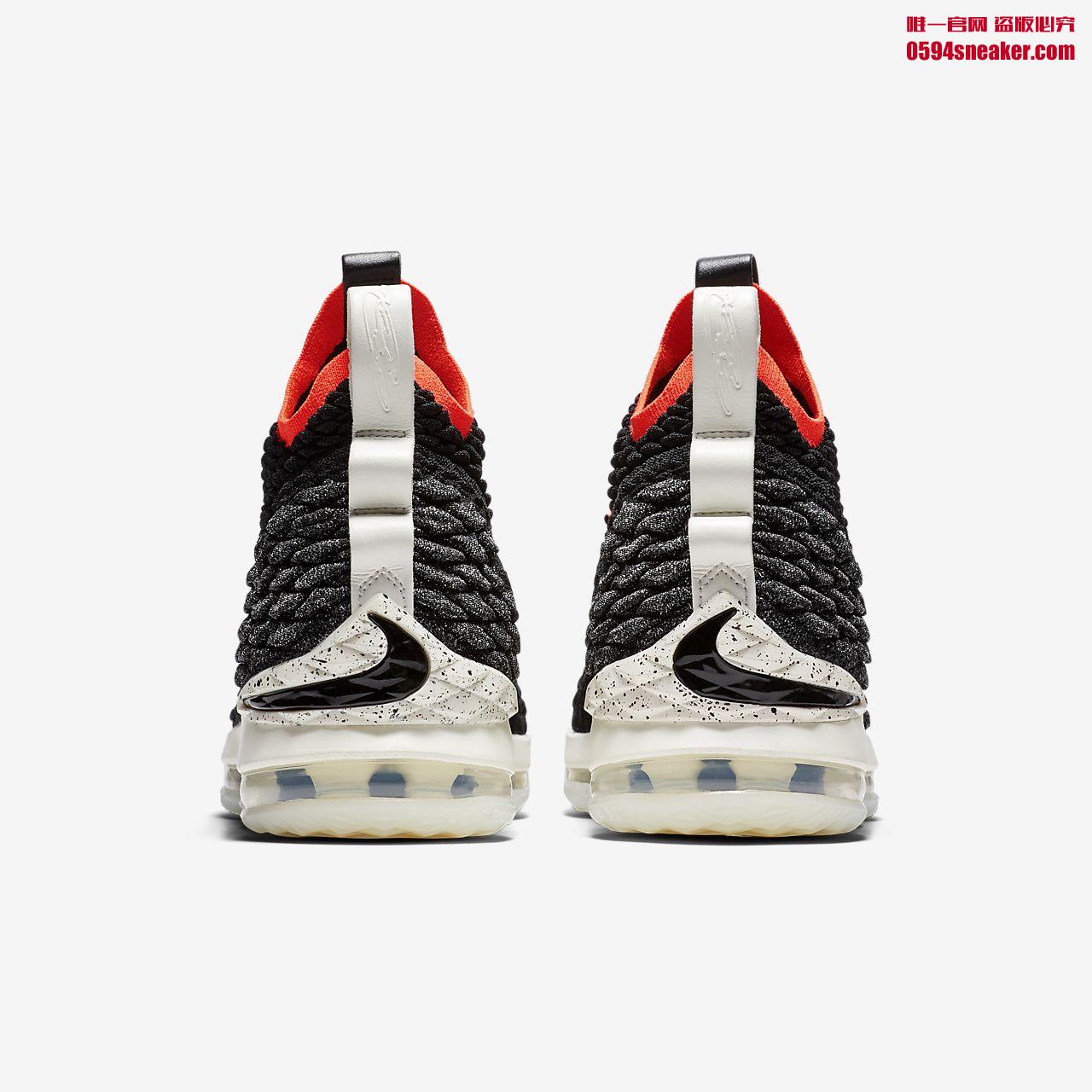 Nike,LeBron 15,AQ2363-002 詹姆斯季后赛上脚配色！全新 LeBron 15 “Crimson” 现已发售