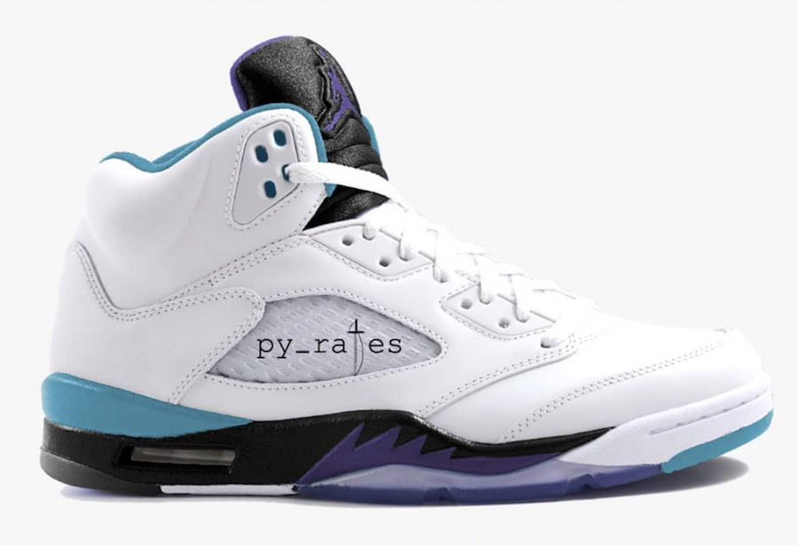 AJ5,Air Jordan 5,发售  “紫葡萄 2.0” 配色！全新 Air Jordan 5 NRG 首次曝光