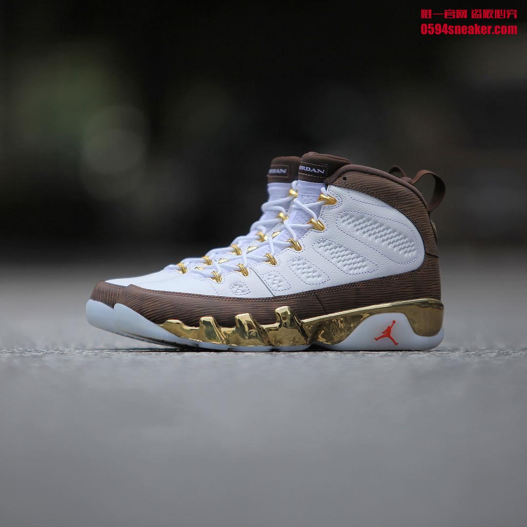 AJ9,Air Jordan 9,发售,302370-122  致敬安东尼巅峰时刻！精品 AJ9 “Mop Melo” 实物欣赏