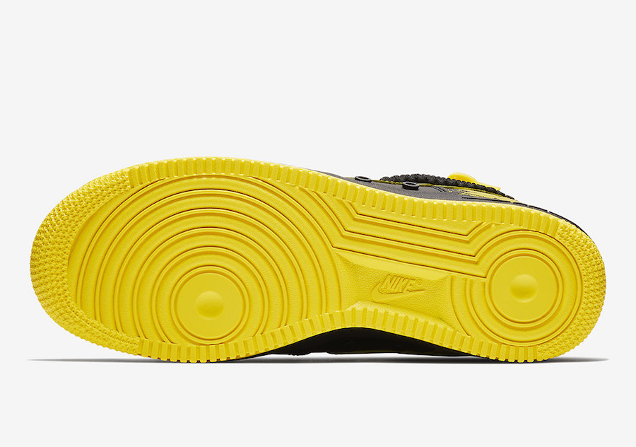 Nike,SF-AF1,917962-600,发售  极致反差的黑黄主题！全新 Nike SF-AF1 将于近日发售