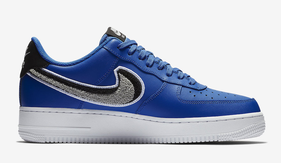 Nike,Air Force 1,823511-409,发售  毛绒绒的 Logo！全新 Air Force 1 Low 官图释出