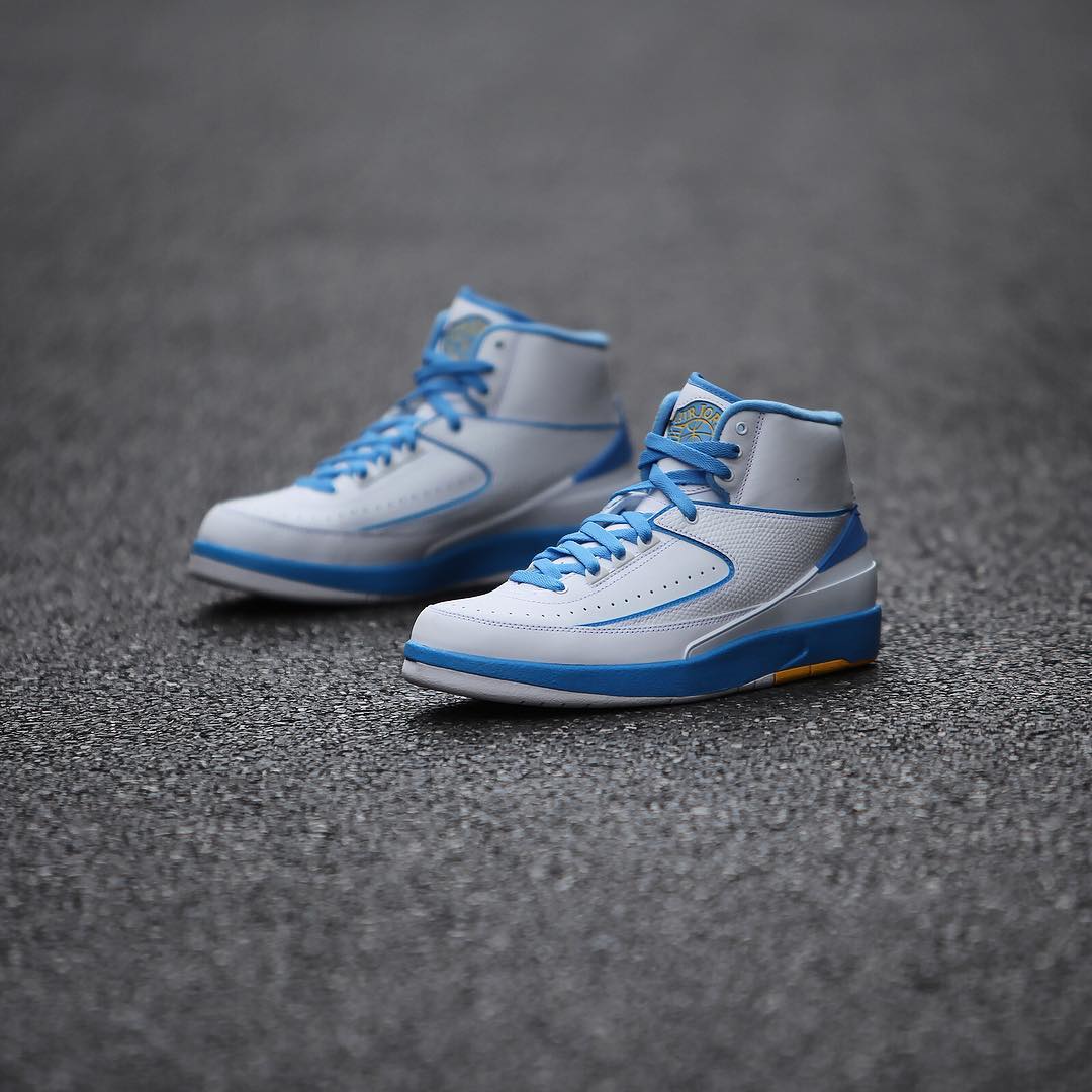 AJ2,Air Jordan 2,385475-122,发售  亮眼掘金配色！安东尼专属 Air Jordan 2 美图欣赏