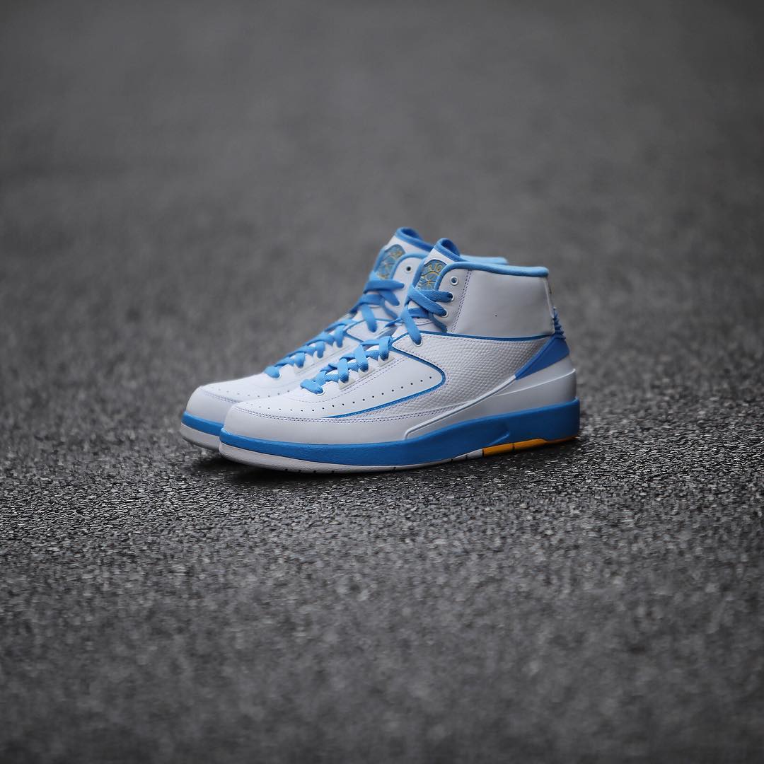 AJ2,Air Jordan 2,385475-122,发售  亮眼掘金配色！安东尼专属 Air Jordan 2 美图欣赏