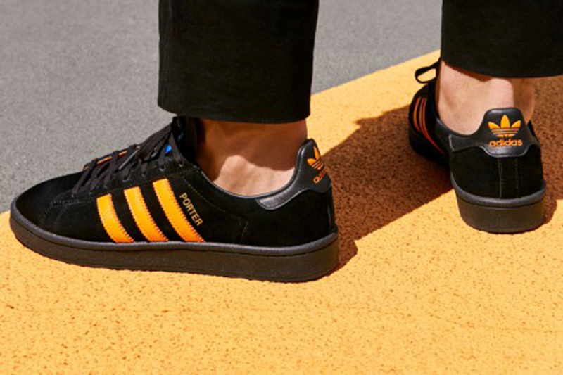 PORTER,adidas Originals,Campus  麂皮质感不俗！PORTER x adidas Originals Campus 实物图赏