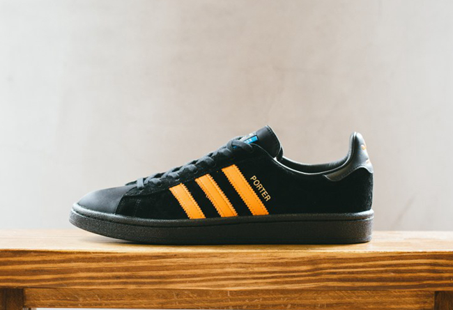 PORTER,adidas Originals,Campus  麂皮质感不俗！PORTER x adidas Originals Campus 实物图赏