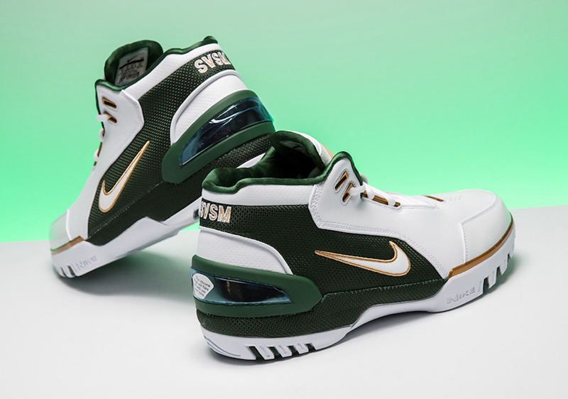 Nike,Air Zoom Generation,AO236  从未发售的高中配色！AZG “SVSM” 最新实物图赏