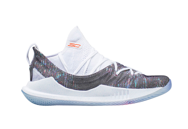 Under Armour,Curry 5  彩色印花鞋面！Curry 5 “Welcome Home” 官图释出