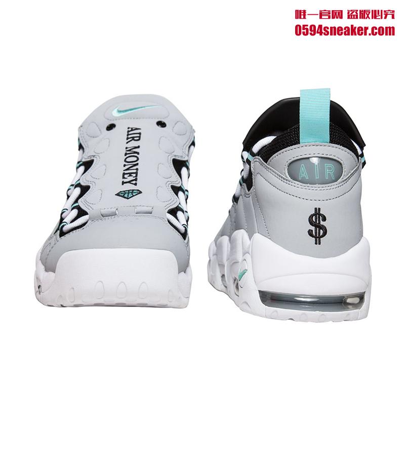 Nike,Air More Money  钻石 Tiffany 蓝！Air More Money “Get Money” 登场