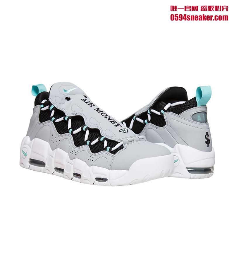 Nike,Air More Money  钻石 Tiffany 蓝！Air More Money “Get Money” 登场