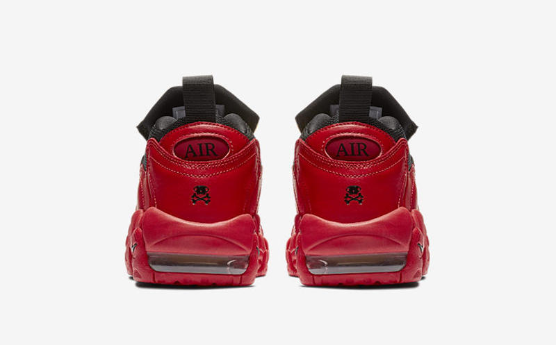 Nike,Air More Money,AH5215-600  女生专属配色！Nike Air More Money 金红配色上脚图赏