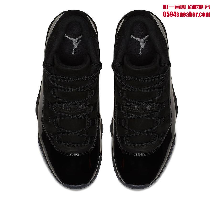 378037-005,AJ11,Air Jordan 11 378037-005 AJ11 本月的大招！月底的纯黑 Air Jordan 11 入手难度不小