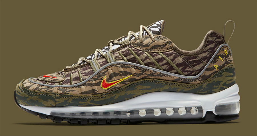 Air Max 98,Nike  炫目迷彩！Nike Air Max 98 带来两双全身迷彩新品