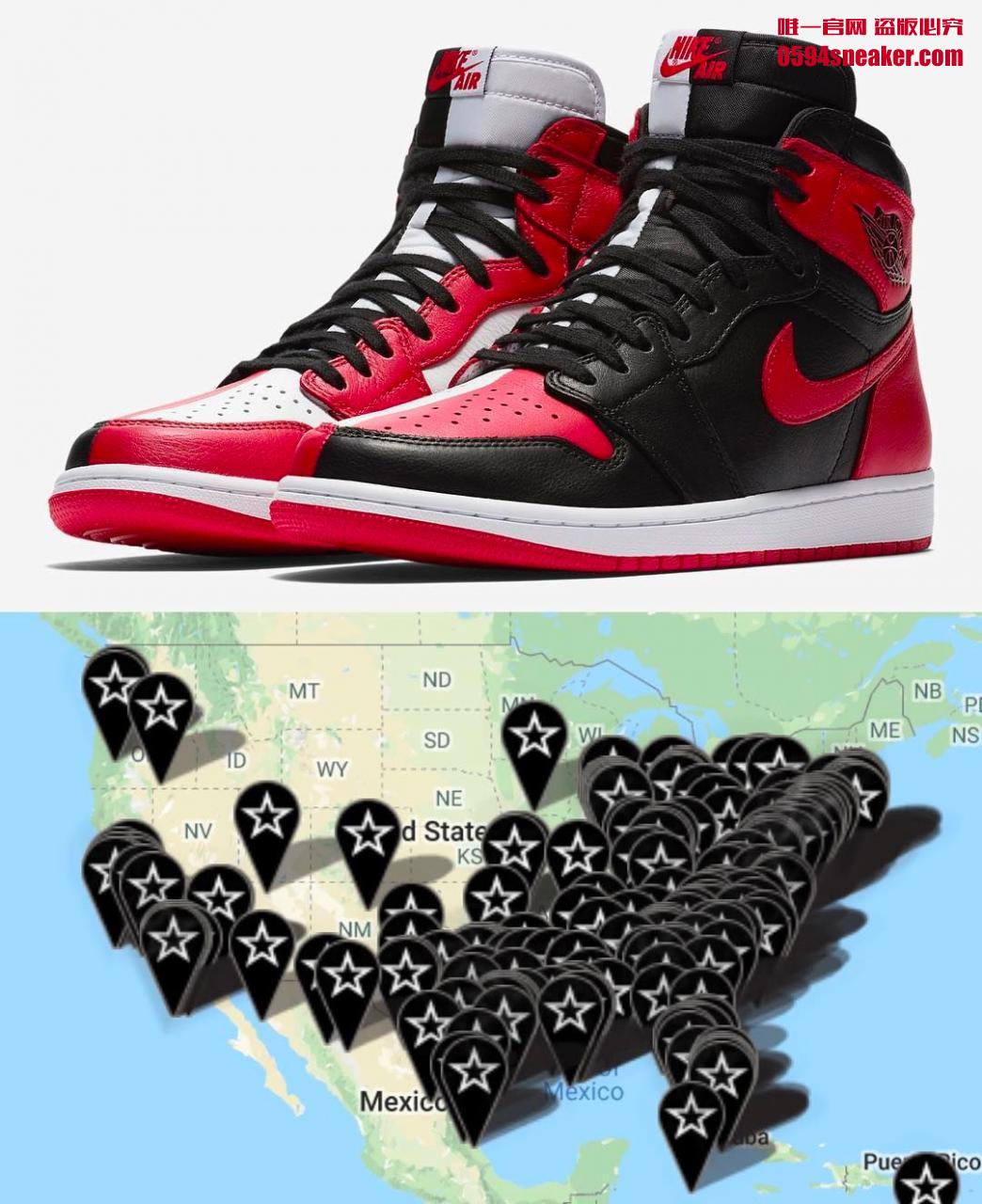 861428-061,AJ1,Air Jordan 1 861428-061 无编号版鸳鸯 Air Jordan 1 “Homage to Home” 货量到底如何？