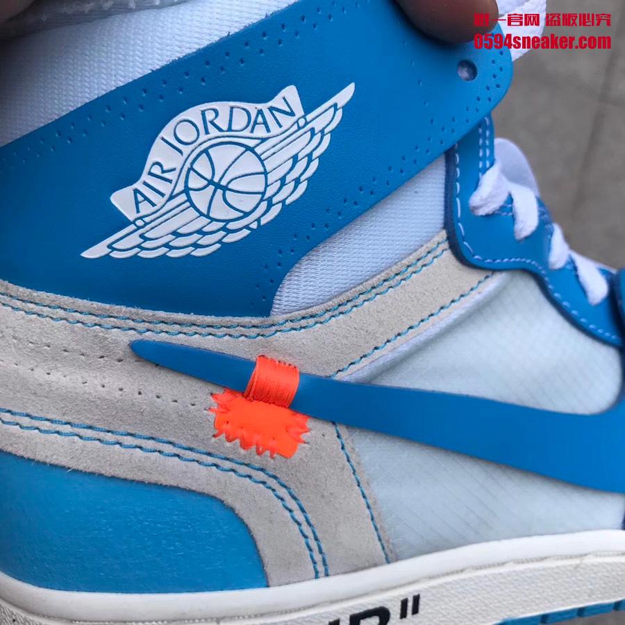 AQ0818-148,AJ1,Air Jordan 1 AQ0818-148 发售日期终于确定！OFF-WHITE x AJ1 “UNC” 将在下月发售！