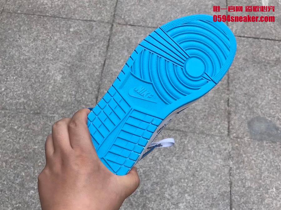 AQ0818-148,AJ1,Air Jordan 1 AQ0818-148 发售日期终于确定！OFF-WHITE x AJ1 “UNC” 将在下月发售！