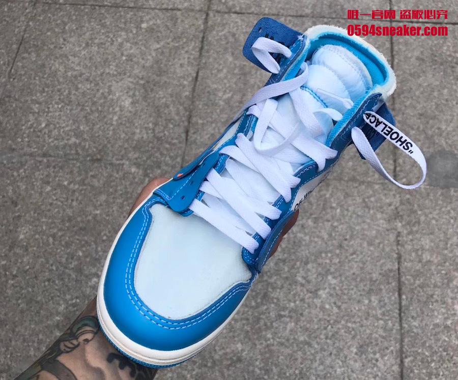 AQ0818-148,AJ1,Air Jordan 1 AQ0818-148 发售日期终于确定！OFF-WHITE x AJ1 “UNC” 将在下月发售！