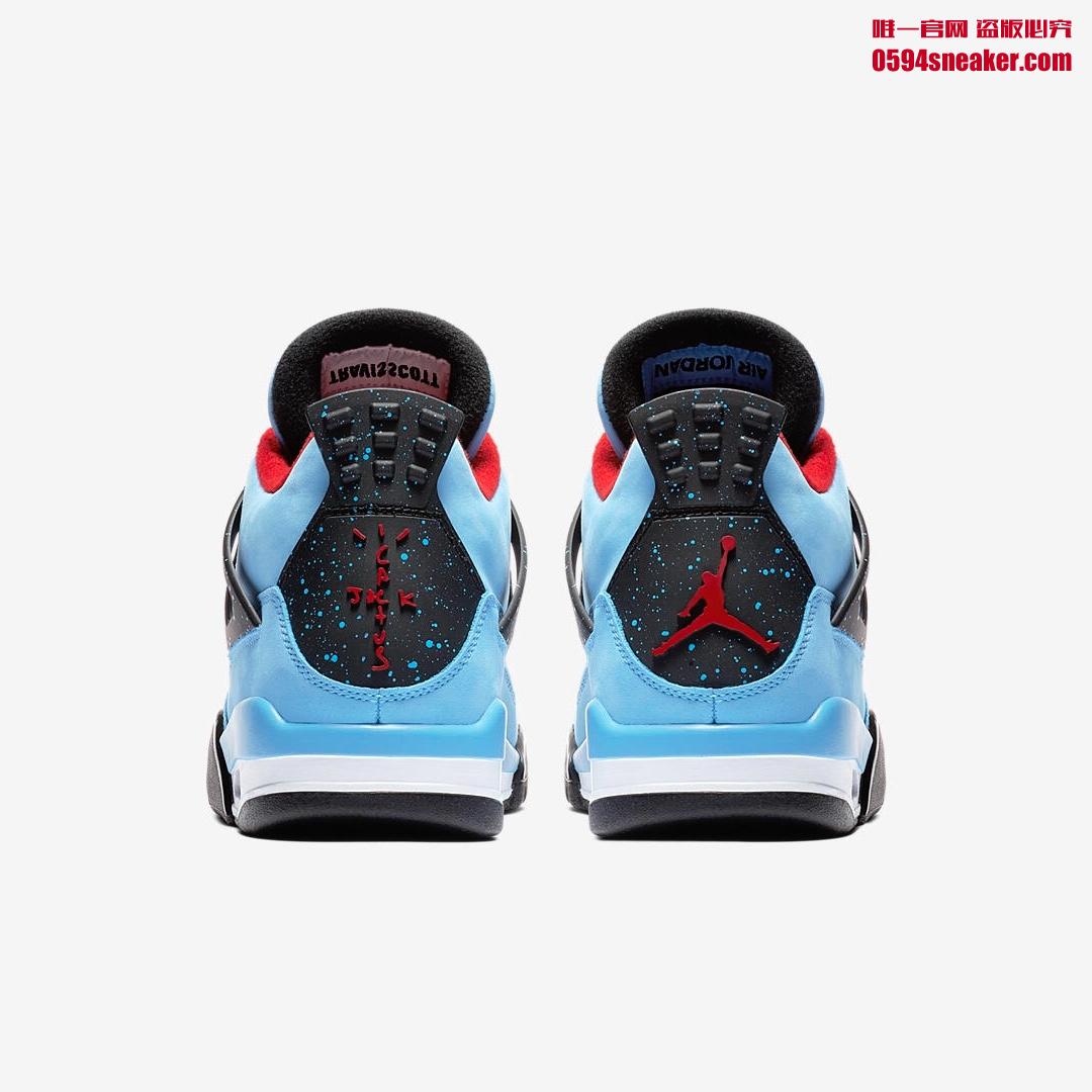 AJ4,Air Jordan 4 限量 13000 双！黑蓝 Travis Scott x Air Jordan 4 六月发售！