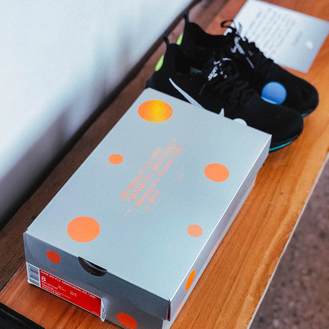 Nike,OFF-WHITE,Zoom Fly  开箱细节图！全新 OFF-WHITE x Zoom Fly 本月发售！