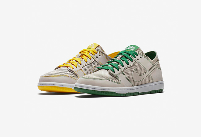 Nike,SB Dunk Low Pro,发售  黄绿鸳鸯配色！全新配色 SB Dunk Low Pro 明日官网上架