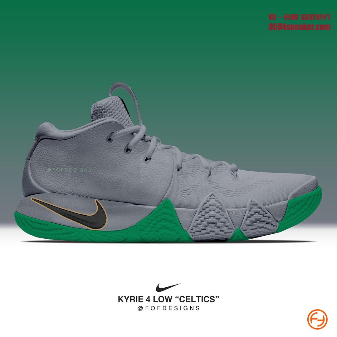 Nike,Kyrie 4,Kyrie 4 Low,AO897  首次出现低帮鞋型！全新 Kyrie 4 Low 或于下月发售