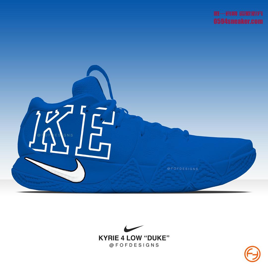 Nike,Kyrie 4,Kyrie 4 Low,AO897  首次出现低帮鞋型！全新 Kyrie 4 Low 或于下月发售