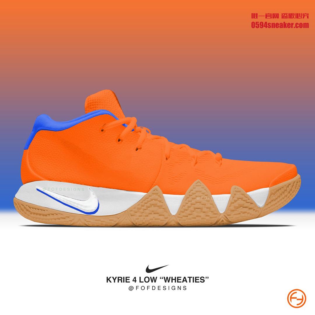 Nike,Kyrie 4,Kyrie 4 Low,AO897  首次出现低帮鞋型！全新 Kyrie 4 Low 或于下月发售