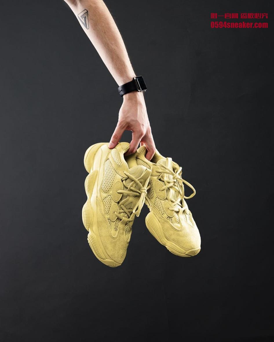 adidas,Yeezy 500,发售,DB2966  限时预约中午开启！Yeezy 500 “Supermoon Yellow” 本周发售