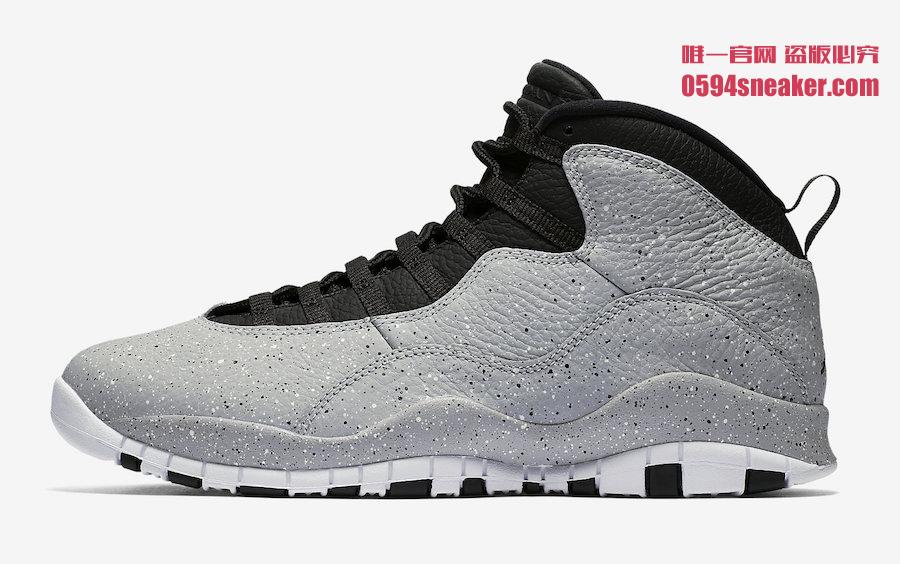 AJ10,Air Jordan 10,310805-062,  经典水泥配色！全新 Air Jordan 10 七月正式发售