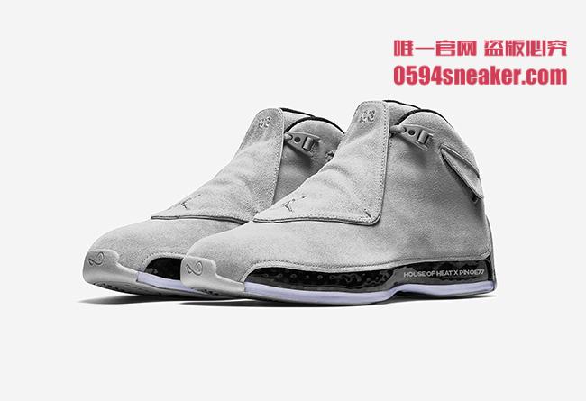 AJ18,Air Jordan 18,发售  简约浅灰麂皮！全新 Air Jordan 18 十一月正式发售