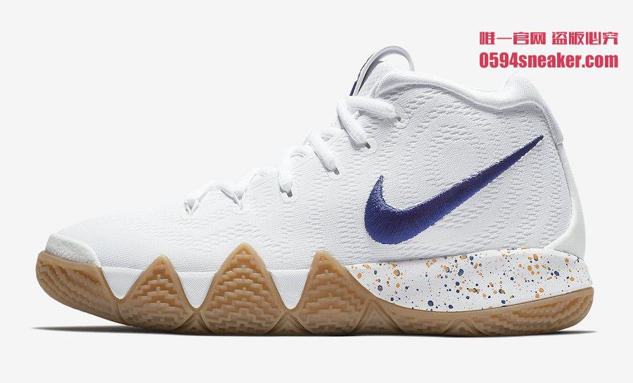 Nike,Kyrie 4,943806-100,发售  发售日期确定！德鲁大叔 Kyrie 4 “Uncle Drew” 官图释出！