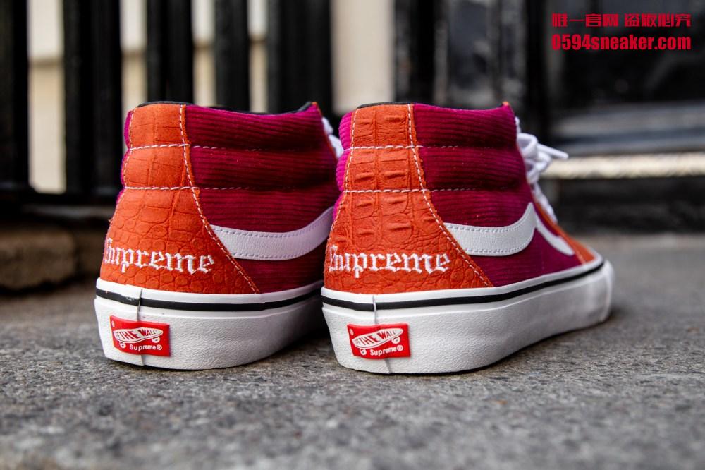 Supreme,Vans,开箱,发售  质感高级醒目！Supreme x Vans 全新联名现已发售