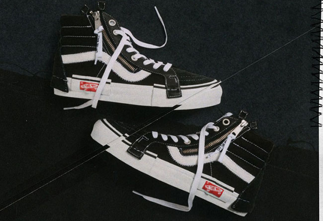 Vans Vault,Sk8-Hi LX,Slip-On L  浓郁 OFF-WHITE 风格！解构 Vans Vault “Inside Out” 系列即将发售