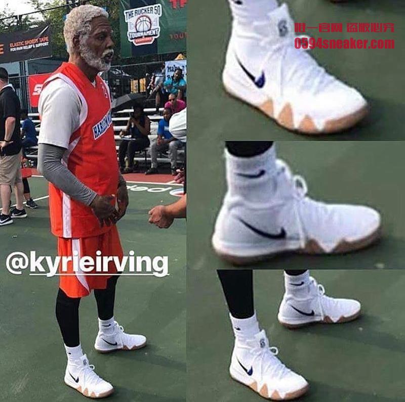 Nike,Kyrie 4,943806-100  德鲁大叔配色！Kyrie 4 “Uncle Drew” 本月登场