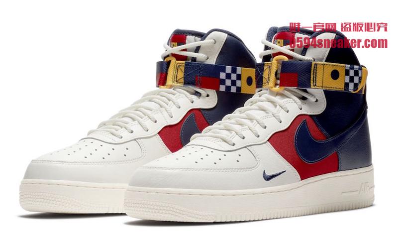 Nike,Air Force 1,AR5394-400,AR 全新复古配色！Air Force 1 “Nautical Redux” 系列今夏发售