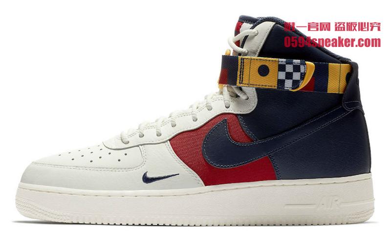 Nike,Air Force 1,AR5394-400,AR 全新复古配色！Air Force 1 “Nautical Redux” 系列今夏发售