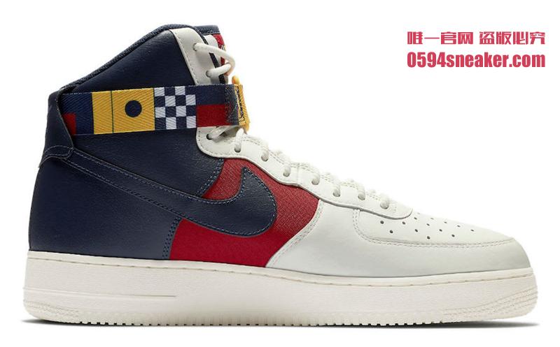 Nike,Air Force 1,AR5394-400,AR 全新复古配色！Air Force 1 “Nautical Redux” 系列今夏发售