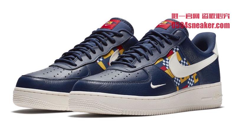 Nike,Air Force 1,AR5394-400,AR 全新复古配色！Air Force 1 “Nautical Redux” 系列今夏发售