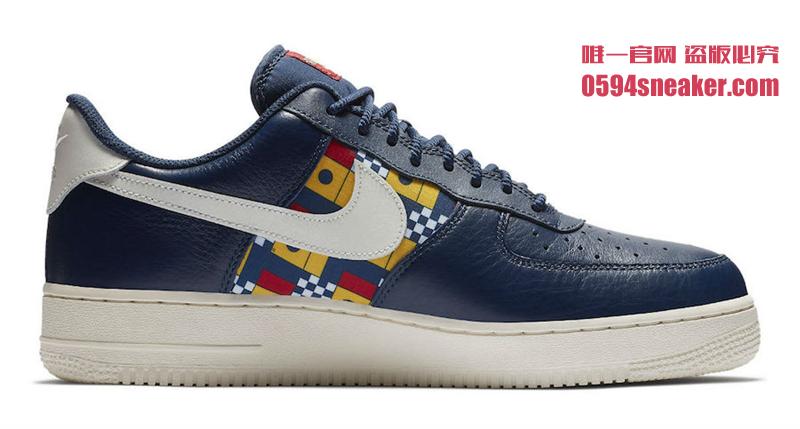 Nike,Air Force 1,AR5394-400,AR 全新复古配色！Air Force 1 “Nautical Redux” 系列今夏发售