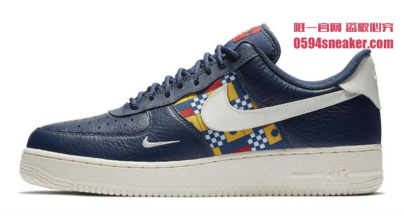 Nike,Air Force 1,AR5394-400,AR 全新复古配色！Air Force 1 “Nautical Redux” 系列今夏发售