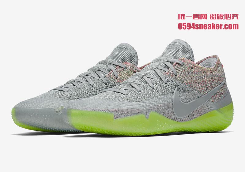 Nike,Kobe AD NXT 360,AQ1087-00  酷似灰色 Air Yeezy 2！Kobe AD NXT 360 全新配色今夏登场