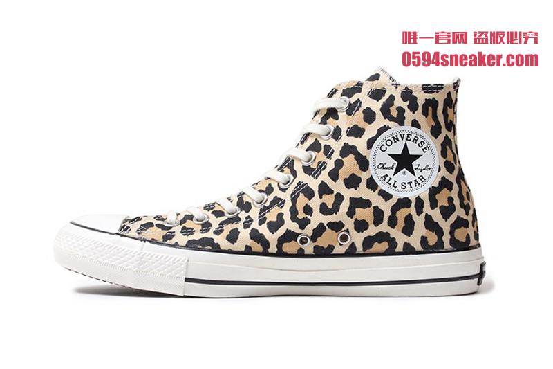 Chuck Taylor All-Star,Converse 野性豹纹！WACKO MARIA x Converse All-Star 即将发售