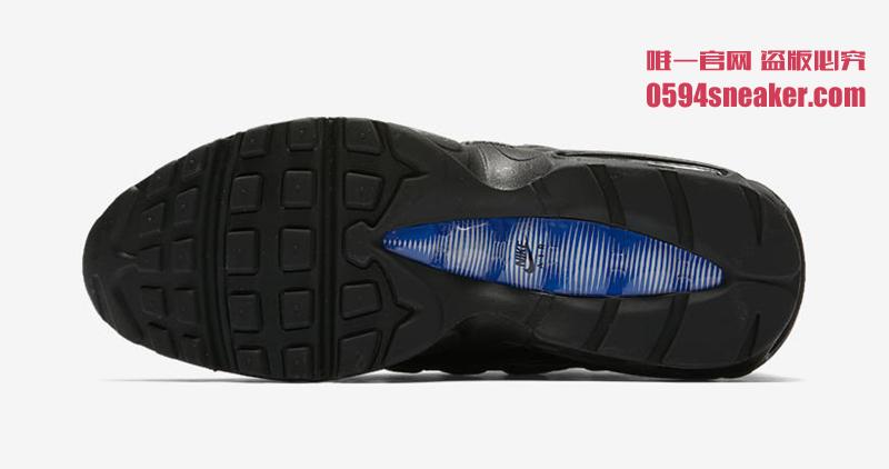 Nike,Air Max 95,AP9972-002  多种皮料打造！Air Max 95 全新黑蓝配色曝光
