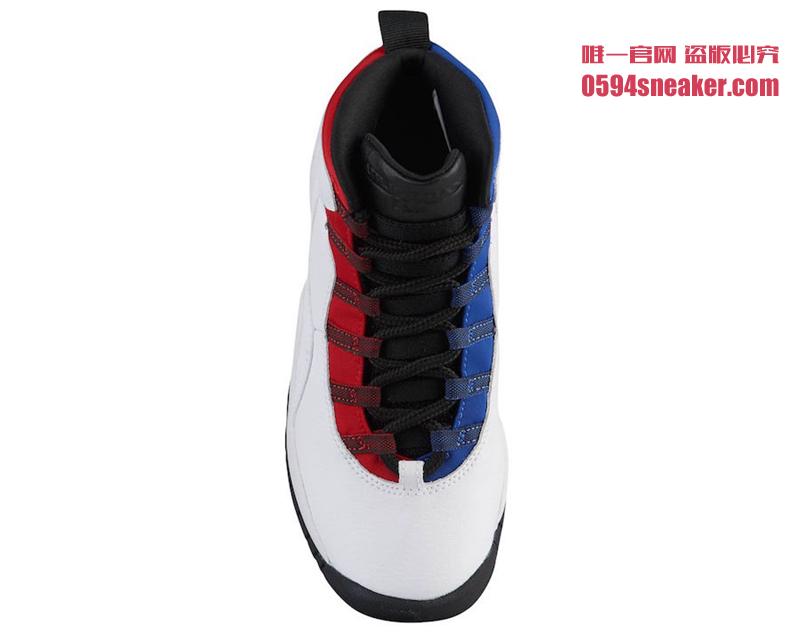 Air Jordan 10,AJ10, 红蓝阴阳配色！Air Jordan 10 “Westbrook” 月底发售