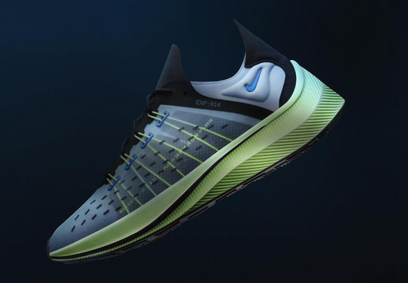 Nike,EXP-X14,上脚,发售 全新 React 跑鞋！Nike Sportswear EXP-X14 上脚图赏