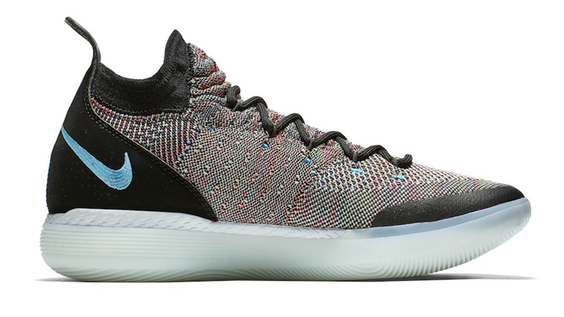 Nike,KD 11,AO2604-001,发售  彩虹花线编织！Nike KD 11 “Multicolor” 今夏登场