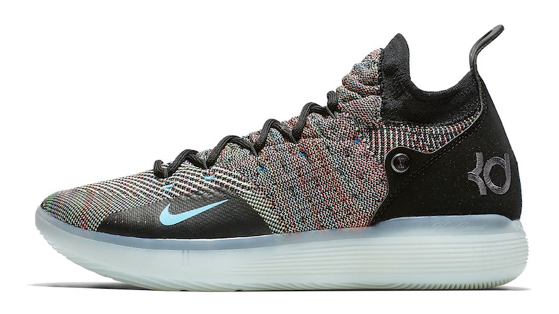 Nike,KD 11,AO2604-001,发售  彩虹花线编织！Nike KD 11 “Multicolor” 今夏登场